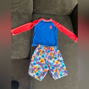 Spider-Man swim set - Size 5t